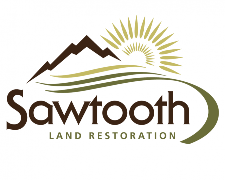 logo design for sawtooth land restoration