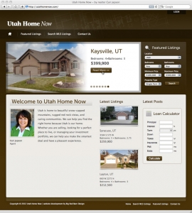 website screenshot for utahhomenow.com